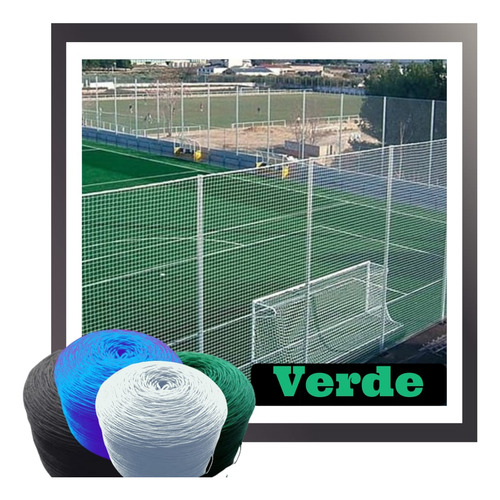 Rede De Proteção Malha 15,fio2,campo Quadra 19mts X 37mts