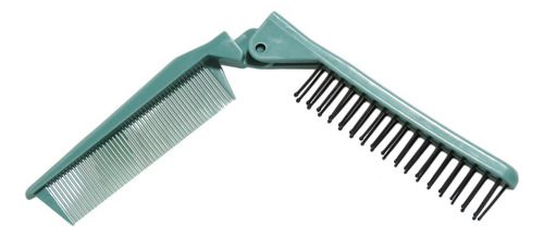 Peine De Pelo Plegable Giratorio De Doble Cabeza Mini Peine