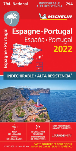 Libro Mapa National España, Portugal 2022 - Alta Resiste