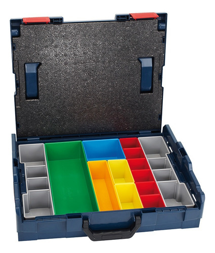 Caixa de ferramentas empilhável L-boxx da Bosch, 13 unidades