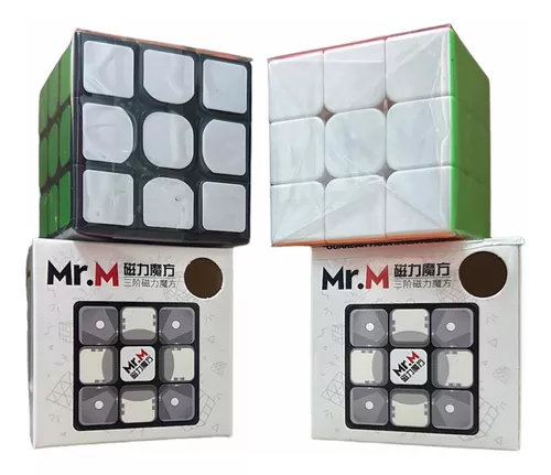 Cubo Magico Profissional 3x3x3 Mr.m Magnético Colorido