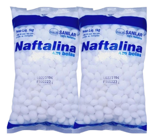 N A F T A L I N A  Bolas 2 Kg Pura