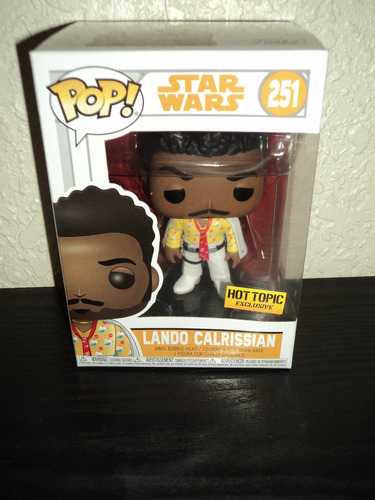 Funko Pop! Star Wars Lando Calrissian Blanco Exclusivo