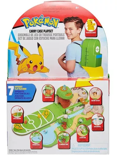 Pokémon Boneco De Batalha /case De Luxo Pikachu Colecionávei - Ri