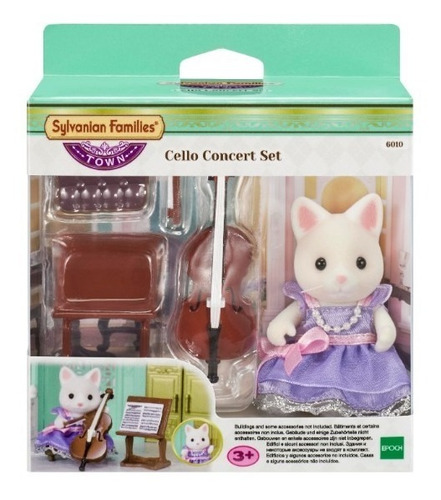 Sylvanian 6010 Town Cello Concert Set