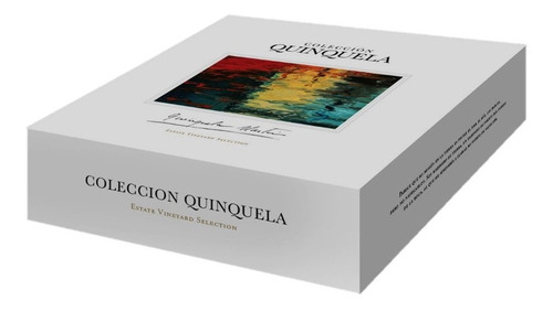 Vino Colección Quinquela Estuche X 3 Bot Valle De La Puerta