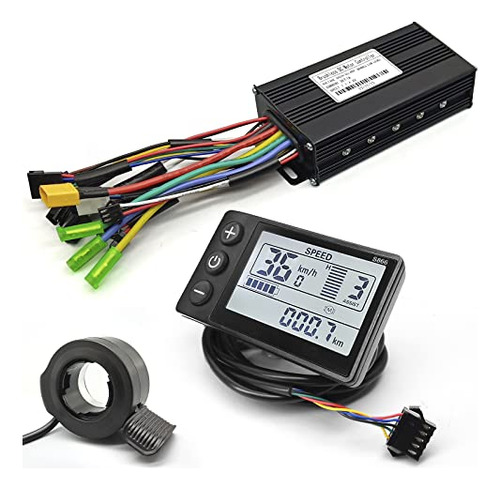 Controlador 1000w Con Display Para Motor Brushless Ebike 