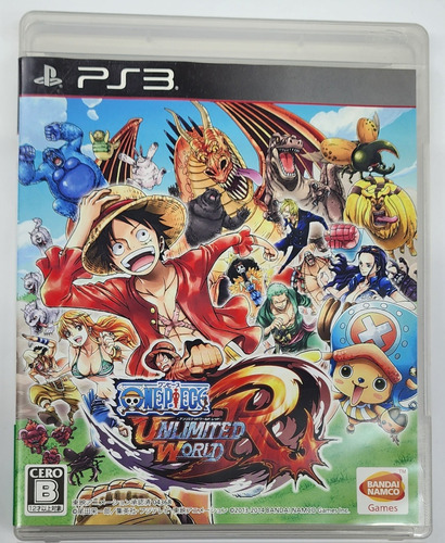 One Piece Unlimited World R Ps3 Japones Playstation 3