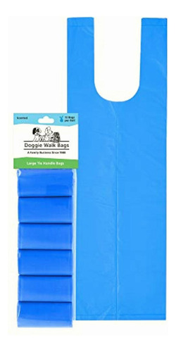 Doggie Walk Bags 72 Bolsas De Caca Para Perro En Un Rollo,