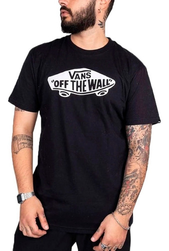 Vans Remera Lifestyle Hombre Mc Otw Negro Ras