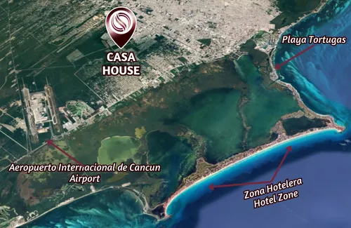 Casa Con Alberca Privada, En Venta, Residencial Rio, Huayacán, Cancún