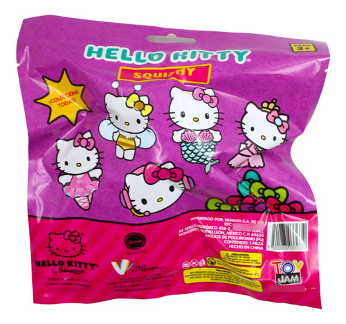 Colección Squishy Hello Kitty Bailarina 10 Cm