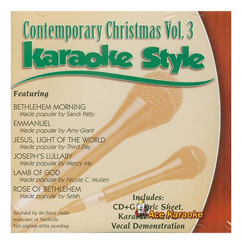 Cd: Daywind Karaoke Style: Contemporary Christmas, Vol. 3