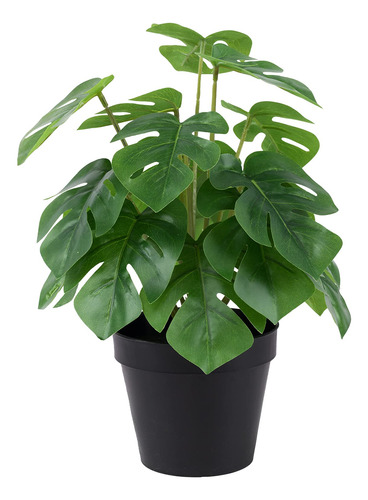 Luckygreenery Monstera Artificial, Plantas Falsas Realistas