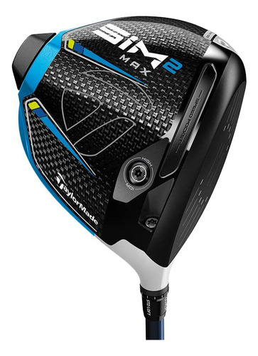 Taylormade Sim 2 Max Driver 10.5 Grado Eje Cobalto Riptide