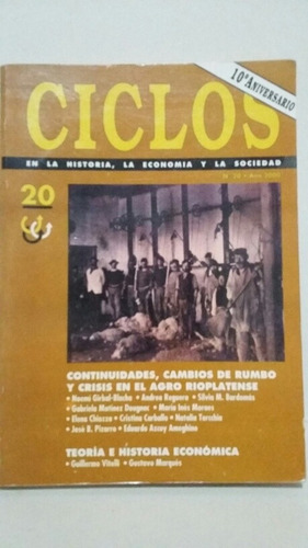 Ciclos. Revista No. 20. Año 2000.