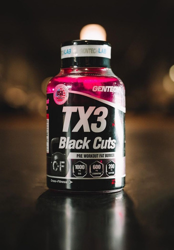 Imagen 2 de 3 de Tx3 Gentech X60 Quemador Prework L-carnitina + Cafeina
