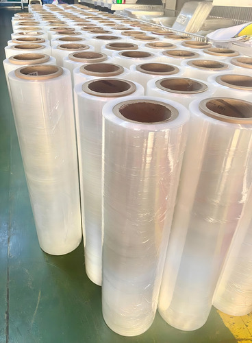 Rolo Bobina Filme 4kg Stretch 500x25 Com Tubete 250 Metros