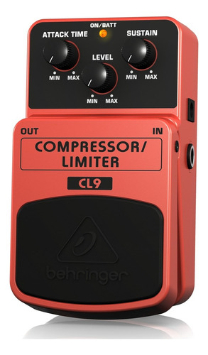 Pedal Compresor/limitador Behringer Cl9 + Envío Express