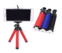 Comprar Mini Trípode Multiusos Flexible Araña Pulpo Celular Azul