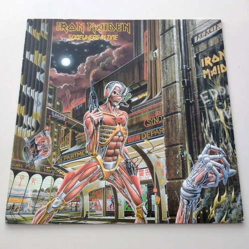 Iron Maiden - Somewhere In Time - Vinilo 1986 Excelente