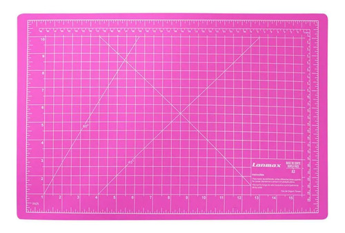 Base De Corte A3 45x30 Patchwork Scrapbook Artesanato Rosa
