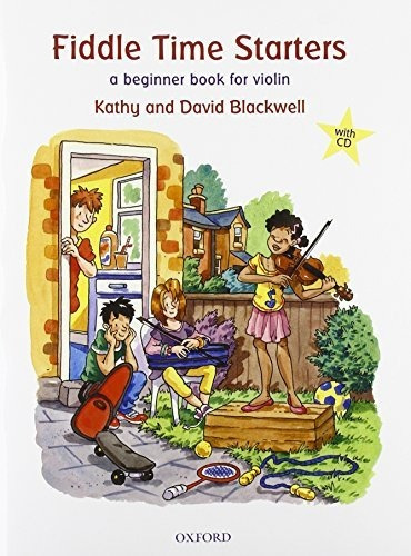 Book : Fiddle Time Starters Cd A Beginner Book For Violin B