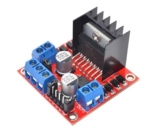 5 Piezas De Modulo Puente H L298 Motor Driver Arduino