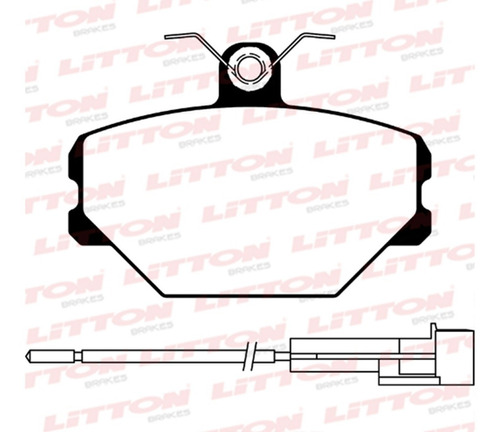Juego Pastillas Freno Fiat Tipo Tempra C/sensor Ital Del.