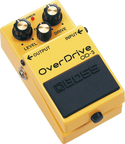 Imagen 5 de 6 de Pedal de efecto Boss OverDrive OD-3 amarillo