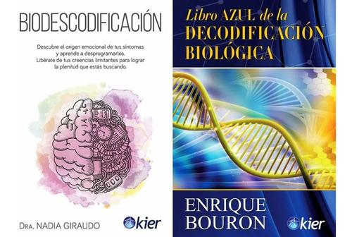 Pack 2 Libros Biodescodificacion Giraudo + Libro Azul Bouron