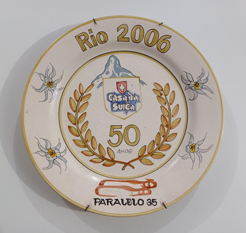 Prato Casa Da Suíça - 50 Anos - Rio 2006