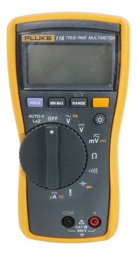 Fluke-116 Multímetro Para Hvac Con Termómetro 600v