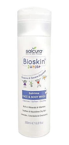 Gel Para Baño Y Ducha - Salcura Bioskin Junior Jabón Facial 