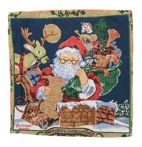 Pack 4 Fundas Cojin Navidad 45 X 45 Cm