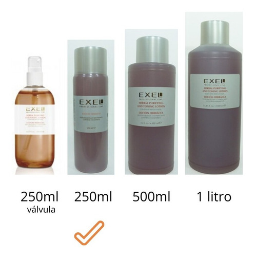 Exel Loción Herbácea Con Hamamelis 250 Ml.