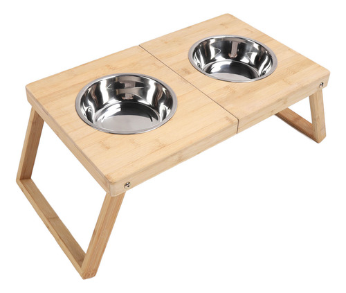 Cuencos Elevados Para Gatos Soporte Multiusos Doble De