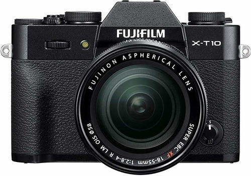 Fujifilm X-t10 Black Mirrorless Digital Camara Kit Xf18-55 ®