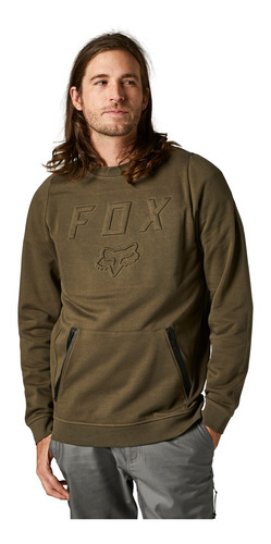 Imagen 3 de 3 de Buzo Fox -backlash Dwr Crew Fleece