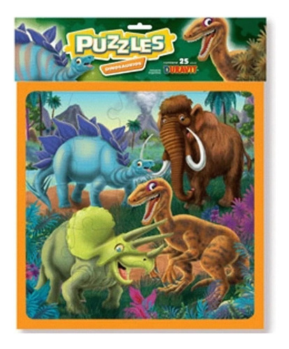 Puzzle Dinosaurios Grande 25 Piezas Duravit 