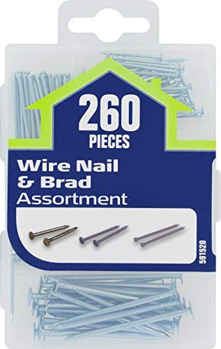 The Hillman Group 591520 Small Wire Nail And Brad Assortment