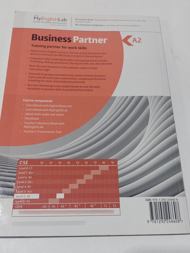Business Partner A2 - Coursbook - My English Lab  - Pearson