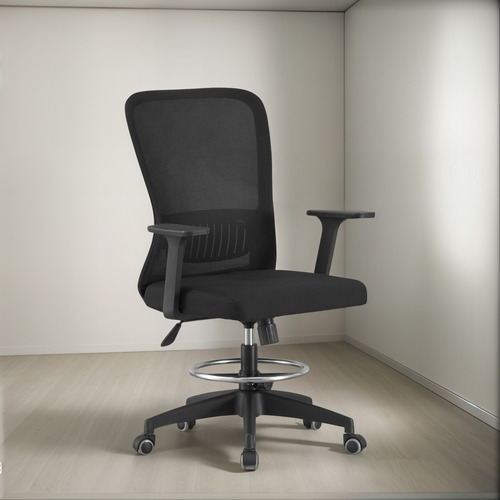 Silla De Cajero, Oficina Con Apoya Brazos Y Pies