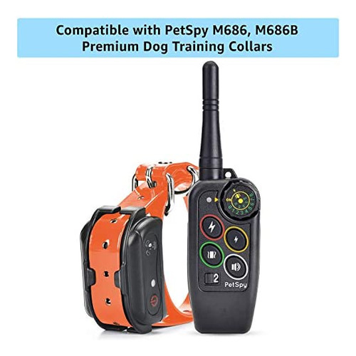 Petspy M686 Extra Remote Transmitter - Pieza De Repuesto Par