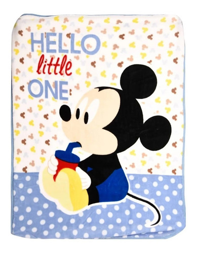 Cobija Bebe Disney 110 X 140 Térmica Manta Calientica Divina