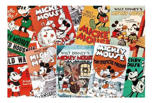 Rompecabezas Puzzle 1000 Piezas Mickey Mouse 90 Años Disney