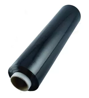 Rollo Película Vinipel Negro 500 Mts X 30cm Stretch Embalaje