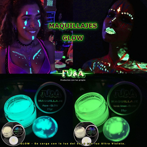 Maquillaje Glow | Fuba - 2pzas 25gr C/u