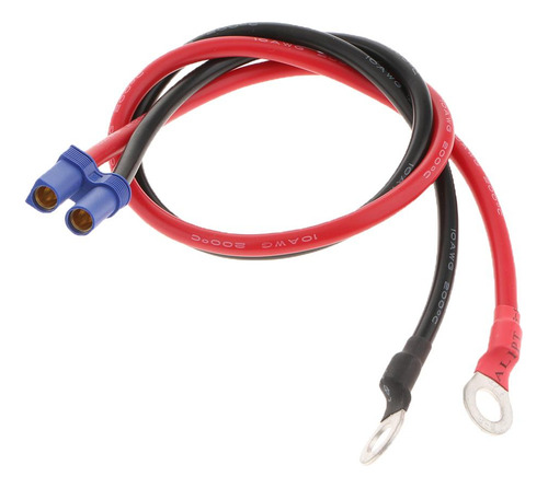 2 Cable Adaptador De Extensión Dc 12-24v 60a Ec5 Con