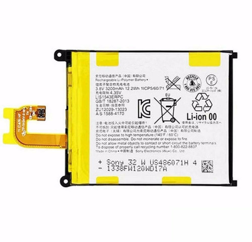 Bateria Para Xperia Z2 Lis1543erpc